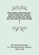 Biographien Muhammeds : seiner Gefhrten und der spteren Trger des Islams bis zum Jahre 230 der Flucht. 8, Ibn Sad, Muammad, ca. 784-845,Sachau, Eduard, 1845-1930 