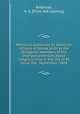 Memorial addressed by American citizens of Slovak birth to the Hungarian members of the Interparliamentary peace congress, held in the city of St. Louis, Mo., September, 1904, Ambrose, A. S. [from old catalog] 