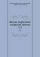Rerum anglicarum scriptores veteres. v.2, Fulman, William, 1632-1688, ed,Gale, Thomas, 1635?-1702, ed 