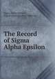 The Record of Sigma Alpha Epsilon, Sigma Alpha Epsilon , Sigma Alpha Epsilon Fraternity 