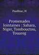 Promenades lointaines : Sahara, Niger, Tombouctou, Touareg, Paulhiac, H 