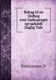 Bidrag til en Ordbog over Gadesproget og saakaldt Daglig Tale, Kristiansen, V 