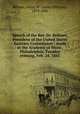 Speech of the Rev. Dr. Bellows, President of the United States Sanitary Commission : made at the Academy of Music, Philadelphia, Tuesday evening, Feb. 24, 1863, Bellows, Henry W. (Henry Whitney), 1814-1882 