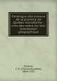 Catalogue des oiseaux de la province de Qubec microforme : avec des notes sur leur distribution gographique, 