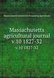 Massachusetts agricultural journal. v.10 1827-32, Massachusetts Society for Promoting Agriculture 
