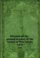 Minutes of the . annual session of the Synod of New Jersey. 1836, Presbyterian Church in the U.S.A. Synod of New Jersey 