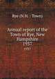 Annual report of the Town of Rye, New Hampshire. 1937, Rye (N.H. : Town) 