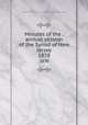 Minutes of the . annual session of the Synod of New Jersey. 1878, Presbyterian Church in the U.S.A. Synod of New Jersey 