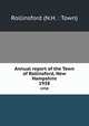 Annual report of the Town of Rollinsford, New Hampshire. 1938, Rollinsford (N.H. : Town) 