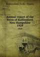 Annual report of the Town of Rollinsford, New Hampshire. 1929, Rollinsford (N.H. : Town) 