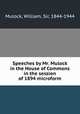 Speeches by Mr. Mulock in the House of Commons in the session of 1894 microform, Mulock, William, Sir, 1844-1944 
