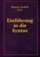 Einfhrung in die Syntax, 