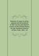 Reports of cases in prize, argued and determined in the Circuit and District courts of the United States, for the Southern district of New York. 1861-`65, Blatchford, Samuel, 1820-1893, [from old catalog] comp,United States. Circuit court (2d circuit) [from old catalog],United States. District court. New York (Southern district) [from old catalog] 