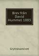 Brev frn David Hummel 1883, 