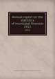 Annual report on the statistics of municipal finances. 1913, Massachusetts. Dept. of Corporations and Taxation. Bureau of Accounts 