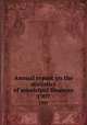 Annual report on the statistics of municipal finances. 1907, Massachusetts. Dept. of Corporations and Taxation. Bureau of Accounts 