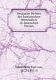 Deutsche Dichter des lateinischen Mittelalters in deutschen Versen;, Winterfeld, Paul von, 1872-1905, tr 