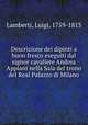 Descrizione dei dipinti a buon fresco eseguiti dal signor cavaliere Andrea Appiani nella Sala del trono del Real Palazzo di Milano, Lamberti, Luigi, 1759-1813 