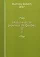 Histoire de la province de Qubec. 12, Rumilly, Robert, 1897- 