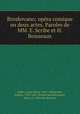Broskovano; opra comique en deux actes. Paroles de MM. E. Scribe et H. Boisseaux, 