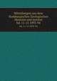 Mitteilungen aus dem Hamburgischen Zoologischen Museum und Institut. bd. 11-12 1893-94, Hamburgisches Zoologisches Museum und Institut,Naturhistorisches Museum in Hamburg. Mitteilungen. v. 1-32,Zoologisches Museum in Hamburg. Mitteilungen. v. 33-37,Zoologisches Staatsinstitut und Zoologisches Museum in Hamburg. Mitteilungen. v. 38-46 