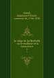 Le sige de La Rochelle : ou le malheur et la conscience. 1, 