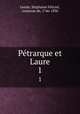 Ptrarque et Laure. 1, 
