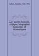 Airs varis; histoire, critique, biographie musicales et dramatiques, Jullien, Adolphe, 1845-1932 