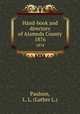 Hand-book and directory of Alameda County. 1876, Paulson, L. L. (Luther L.) 