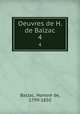 Oeuvres de H. de Balzac. 4, 