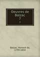 Oeuvres de Balzac. 7, 