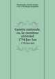 Gazette nationale, ou, Le moniteur universel. 1794 Jan-Jun, Panckoucke, Charles Joseph, 1736-1798,Thuau-Grandville 