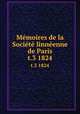 Mmoires de la Socit linnenne de Paris. t.3 1824, 