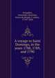 A voyage to Saint Domingo, in the years 1788, 1789, and 1790., Wimpffen, Alexandre-Stanislas, baron de,Wright, J. (John), 1770?-1844 