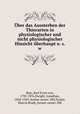 ber das Aussterben der Thierarten in physiologischer und nicht physiologischer Hinsicht berhaupt u. s. w., Baer, Karl Ernst von, 1792-1876,Dwight, Jonathan, 1858-1929, former owner. DSI,Tucker, Marcia Brady, former owner. DSI 