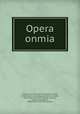 Opera onmia, 
