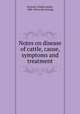 Notes on disease of cattle, cause, symptoms and treatment, Korinek, Charles James, 1880- [from old catalog] 