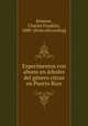 Experimentos con abono en rboles del gnero citrus en Puerto Rico, Kinman, Charles Franklin, 1880- [from old catalog] 