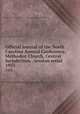 Official journal of the North Carolina Annual Conference, Methodist Church, Central Jurisdiction, . session serial. 1953, Methodist Church (U.S.). North Carolina Conference (Central Jurisdiction) 