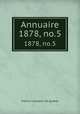 Annuaire. 1878, no.5, 