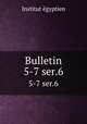 Bulletin. 5-7 ser.6, 