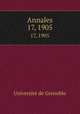 Annales. 17, 1905, 