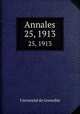 Annales. 25, 1913, 