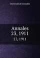Annales. 23, 1911, 
