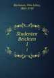 Studenten Beichten. 1, Bierbaum, Otto Julius, 1865-1910 