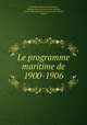 Le programme maritime de 1900-1906, 