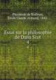 Essai sur la philosophie de Duns Scot. 4, 