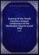 Journal of the North Carolina Annual Conference of the Methodist Church serial. 1943, Methodist Church (U.S.). North Carolina Conference 