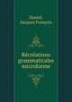 Rcrations grammaticales microforme, 