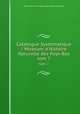 Catalogue Systematique / Museum d`Histoire Naturelle des Pays-Bas. tom 7, Rijksmuseum van Natuurlijke Historie te Leiden 
